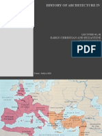 Lecture 1,2,3 - Early Christian & Byzantine Architecture