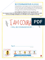 I Am Courage Activity Sheets