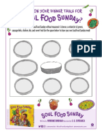 Soul Food Sunday Activity Sheets