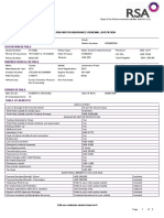 Your Rsa Motor Insurance Renewal Quotation: Customer Details