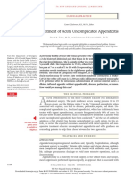 Treatment of Acute Uncomplicated Appendicitis: Clinical Practice