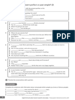 9C GRAMMAR Present Perfect or Past Simple? (2) : Played Was