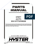 Manual de Repuestos H70FT (N177)