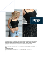 Black Top Crochet