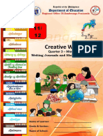 Creative Writing: Department of Education