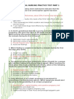 Obstetrical Nursing Practice Exam