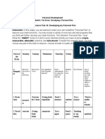 EDUARDO ALEGRIA - Performance Task #6 - Developing My Personal Plan