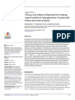 Efficacy and Safety of Diazoxide For Treating Hyperinsulinemic Hypoglycemia: A Systematic Review and Meta-Analysis