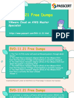 VMware Cloud On AWS Master Specialist 5V0-11.21 Dumps