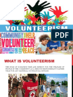 Volunteerism Presentation