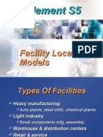 Facility Location Models