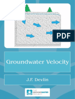 Groundwater Velocity