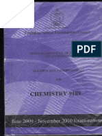 Chemistry Bluebook