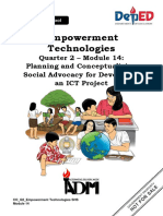 ADMSHS Emp Tech Q2 M14 Planning-and-Conceptualizing-Social-Advocacy FV