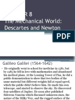 CHAPTER 8 The Mechanical World Descartes and Newton