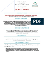PROJECT CHARTER Pressure Ulcer