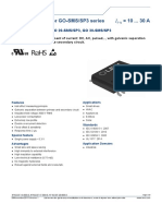 Current Transducer GO-SMS/SP3 Series 10 ... 30 A