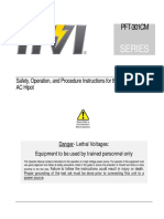 374g - High Voltage Insulation Tester-Advanced - 30 KV Ac - Make Hvi Pft-301 CM-F