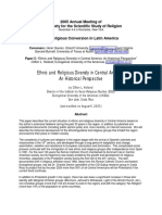 Ethnic and Religious Diversity in Central America: An Historical Perspective