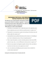 MOHW COVID-19 Draft Discharge Protocol From Isolation Facilities-V 6 December 2021) ) Dcs