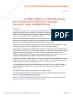 Cisco Catalyst 2960-S, 2960-X, and 2960-Xr Stacking With Flexstack and Flexstack-Plus Technology: Description, Usage, and Best Practices