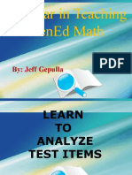 Seminar in Teaching Gened Math: By: Jeff Gepulla