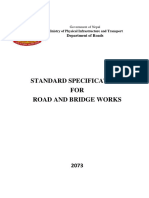 Pages From Standard Specifications For Road and Bridge Works - 2073