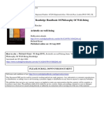 The Routledge Handbook of Philosophy of Well-Being: Guy Fletcher