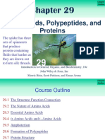 Chapter 29 - Amino Acids, Polypeptides and Proteins