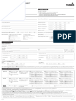 Business Fibre Internet Registration Form: A. For Existing Customer B. For New Customer