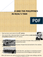 The World and The Philippines in Rizal'S Time