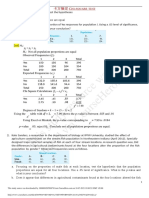 This Study Resource Was: H0: p1 p2 p3 Ha: Not All Population Proportions Are Equal