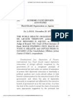 World Health Org. Vs Aquino, 48 SCRA 242, G.R. No. L-35131, Nov. 29, 1972