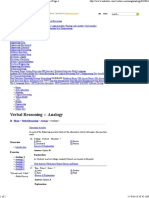 Analogy - Verbal Reasoning Questions and Answers Page 4