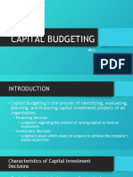 Chapter 15 Capital Budgeting