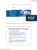 Operating Systems in Practice