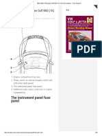 2003-2009 Volkswagen Golf Mk5 (1K) Fuse Box Diagram Fuse Diagram