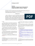 Laboratory Measurement of Impact Sound Transmission Through Floor-Ceiling Assemblies Using The Tapping Machine