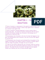 Short Note Chemistry Form 5-Chapter 1 Rate of Reaction