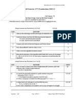 B.E Odd Semester (3) Examinations 2020-21