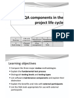 Chapter 2 - SQA Components in The Project Life Cycle