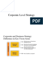 Corporate Strategy