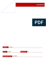 LAB MANUAL Core Java