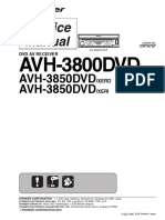 Pioneer Avh 3800dvd Avh 3850dvd