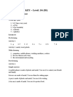 KEY - Level: 3/6 (B1) : UNIT 5: The Environment Lesson 1 Warm-Up: Quiz