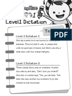 Level1 Dictation