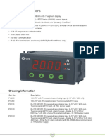 Process Indicators: Ordering Information