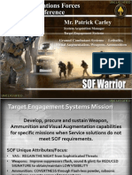 SOF Warrior - Weapons Brief SOFIC 2011