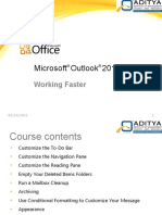 Microsoft Outlook Advanced Training