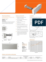 Acoustic Wall Ventilator: Features and Benefits Physical Specification Installation